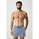 Coasta_swim Short 10281193 01 Open Blue  HUGO