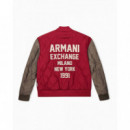Blouson Jacket AF27302 Red Dahlia/falcon  ARMANI EXCHANGE