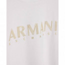 T-shirt AF23955 Optic White  ARMANI EXCHANGE