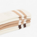 TRIPACK CALCETINES FARINE/GRUME-NOIX-FOU