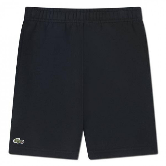 Lcb Core Fleece Short Noir  LACOSTE