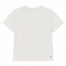 Lcb Graphic Sport Tee Farine  LACOSTE