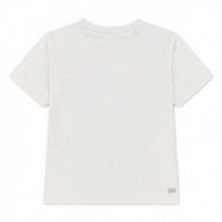 Lcb Graphic Sport Tee Farine  LACOSTE