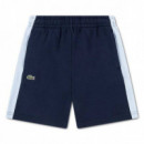 Lcb Colorblock Shorts Marine  LACOSTE