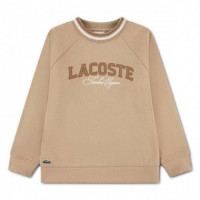 Lcb Applique Crew Viennois  LACOSTE