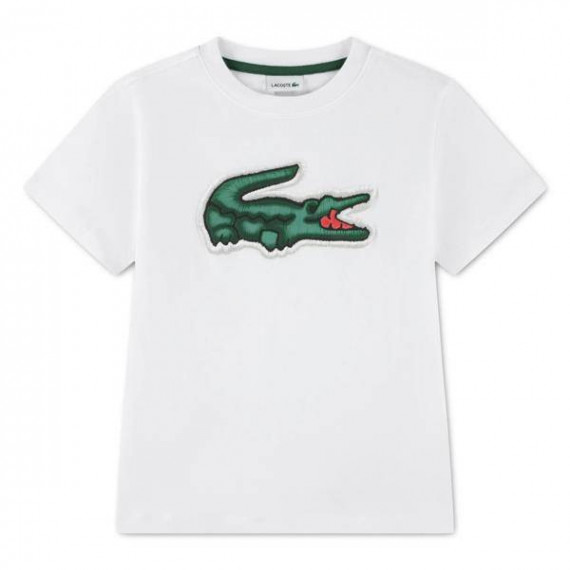Lcb Puff Tee Blanc  LACOSTE