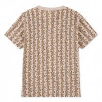 Lcb Monogram Print Tee Mansia  LACOSTE