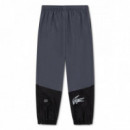Lcb Off Court Woven Pant Noir  LACOSTE