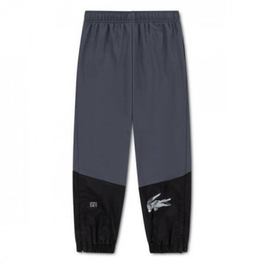 Lcb Off Court Woven Pant Noir  LACOSTE