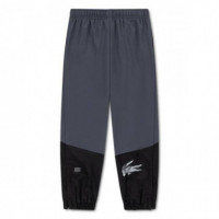 Lcb Off Court Woven Pant Noir  LACOSTE