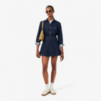 Camisa Denim Ligera de Corte Regular  LACOSTE
