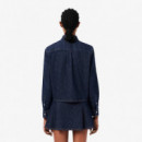 Camisa Denim Ligera de Corte Regular  LACOSTE
