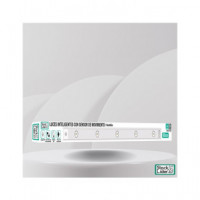 STOCK LIDER Tubo Luces Inteligentes con Sensor Movimeinto Recargable 60CM SL10427