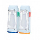 STOCK LIDER Linterna Led Doble 5W 300 Lumenes a Pilas SL11004