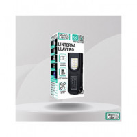 STOCK LIDER Linterna Llavero Led Recargable con Pinza SL11095