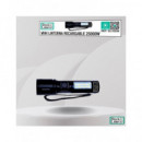 STOCK LIDER Mini Linterna Recargable 25000W 6 Modos de Luz SL10256