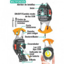 STOCK LIDER Mini Lampara Llavero Multifuncion Recargable SL10771