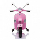 Moto Bateria Vespa PX150 Rosa