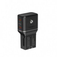 Adaptador de Viaje Gan 45W  ISERVICES
