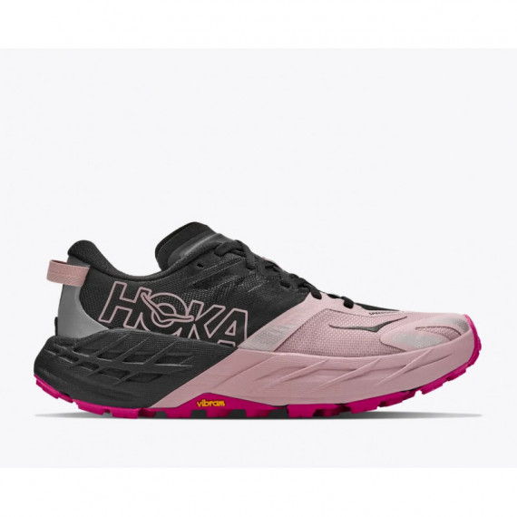 Zapatillas Trail HOKA Speedgoat 7 Mujer Black / Pink Opal
