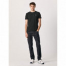 Pepe Jeans Camiseta  Original Basic 3 N Negra PM508212-999