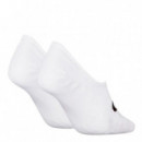 Pack 2 Calcetines Footie Hig Cut  CALVIN KLEIN