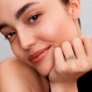 Anillo Corazón Espumoso Brillante 199302C01
