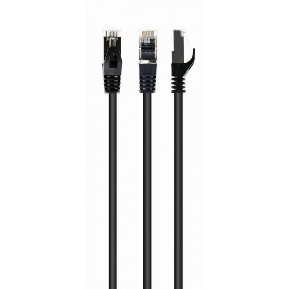 GEMBIRD Latiguillo de Red CAT6A 1M Negro