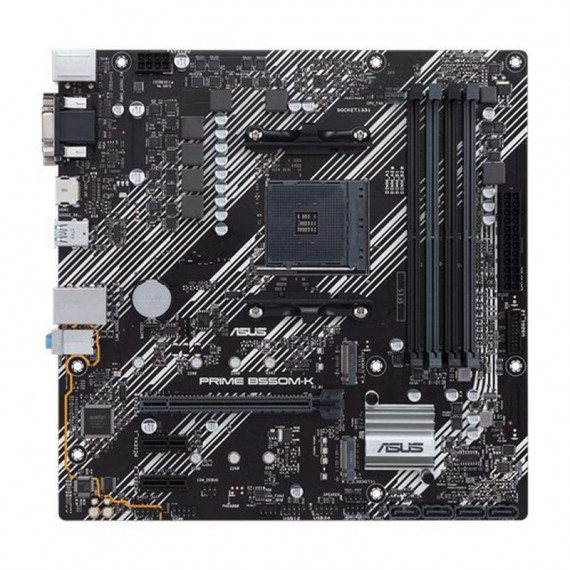 ASUS PLACA BASE PRIME B550M-K  SOCKET AM4 GEN 3.ª / 4xDDR4 / 2xM.2