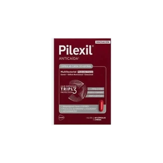 PILEXIL ANTICAIDA CAPSULAS CAIDA OCASIONAL 60 CAPSULAS