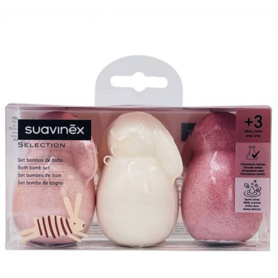 SUAVINEX BOMBAS DE BAÑO +3 AÑOS