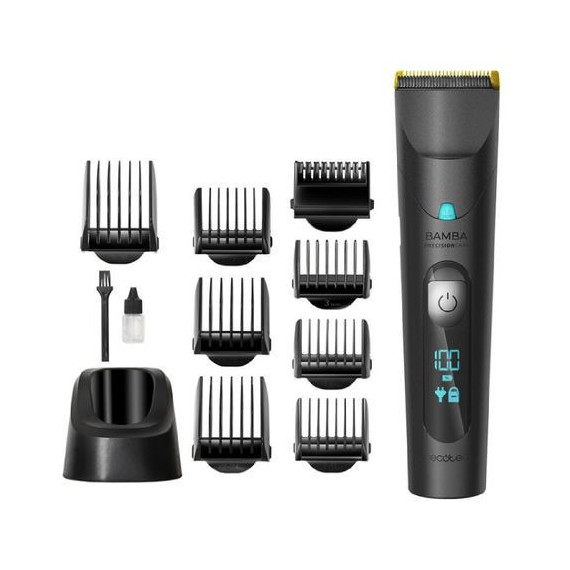 Cortapelos con batería WET&DRY y cuchillas con recubrimiento de titanio