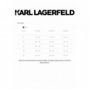 Camiseta Ikon con pedrería para niña de Karl Lagerfeld