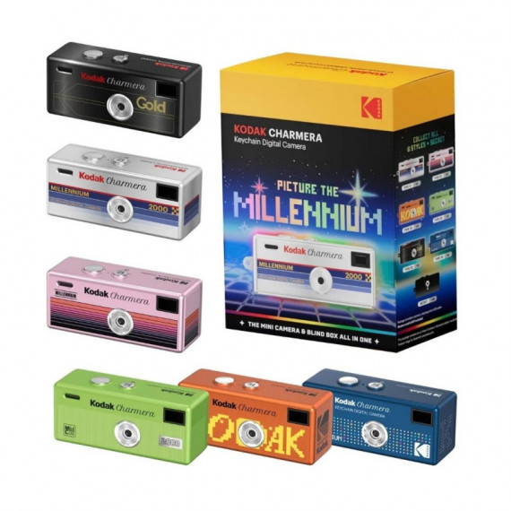 KODAK Charmera Millenium Mini Cámara Digital (1 Unidad Aleatoria)