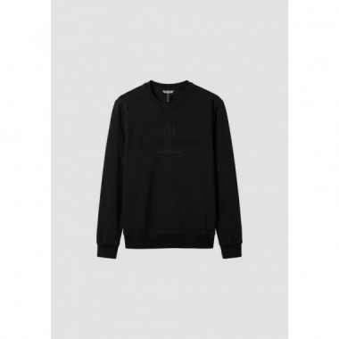 Sudadera Regular Antony Morato Negra
