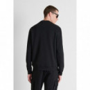 Sudadera Regular Antony Morato Negra