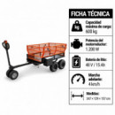 Remolque Mini Tractor 600 Kgs TAKUMA 1.200 W