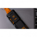 Tetherpro Optima 10G Usb-c Tetherboost Locking Ext Cable 16 Highvis Orange  TETHERTOOLS