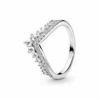 PANDORA Joyería Anillo en Plata de Ley Deseo de la Princesa 197736CZ
