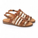 Pikolinos Sandalias Formentera Marrones W8Q-0799C2-BRANDY