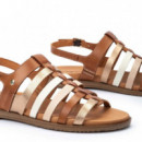 Pikolinos Sandalias Formentera Marrones W8Q-0799C2-BRANDY