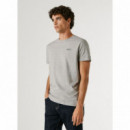 Pepe Jeans Camiseta Original Basic 3N Gris PM508212-933