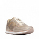 Xti Zapatilla con diseño ligero y actual 146007-ORO