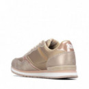 Xti Zapatilla con diseño ligero y actual 146007-ORO