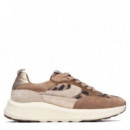 Xti Zapatilla de diseño moderno 146145-BEIGE