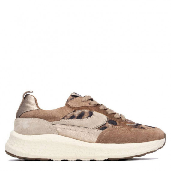 Xti Zapatilla de diseño moderno 146145-BEIGE
