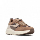 Xti Zapatilla de diseño moderno 146145-BEIGE