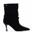 Xti Bota suave de antelina 146393-NEGRO