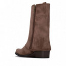 Xti Botín en suave antelina 146478-TAUPE