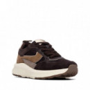 Xti Zapatilla material textil 146145-MARRON
